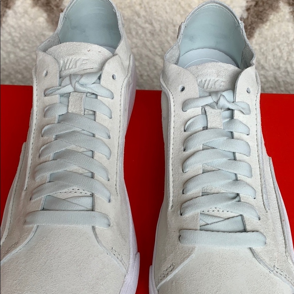 NIKE W BLAZER LOW DECON GHOST AQUA/GHOST AQUA-WHIT - Picture 9 of 16